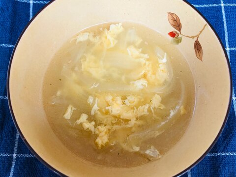 【時短簡単】中華風　卵スープ